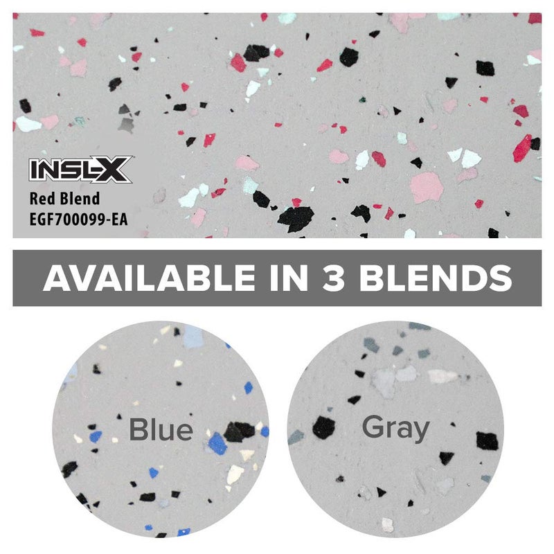 INSL-X Decorative Floor Flakes, 12 oz, Red - Image 2